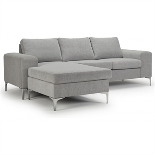 Boston 3. personers sofa med chaiselong